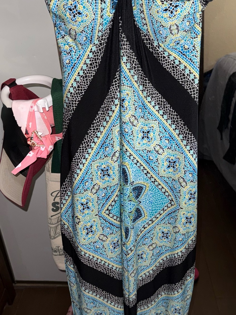 Enfocus Studio Blue Black Patterned
